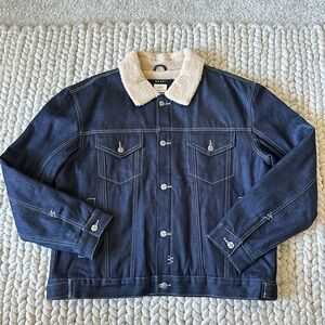 Ksubi Sherpa Lined Denim Jacket